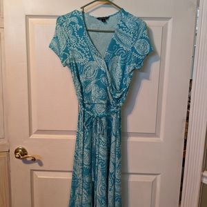 Women's Land's End Wrap Style Dress Size XS (2/4)   Preowned